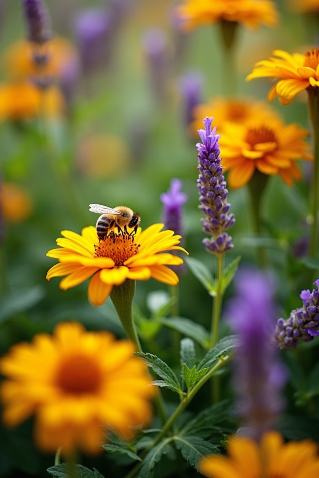 pollinators enhance garden growth