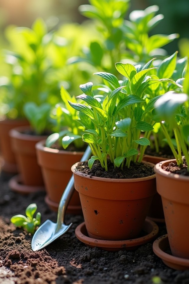 proper drainage for pots