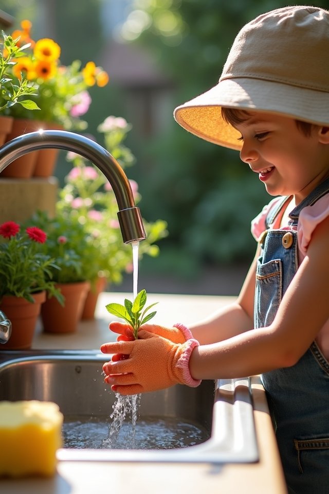 proper hand washing techniques