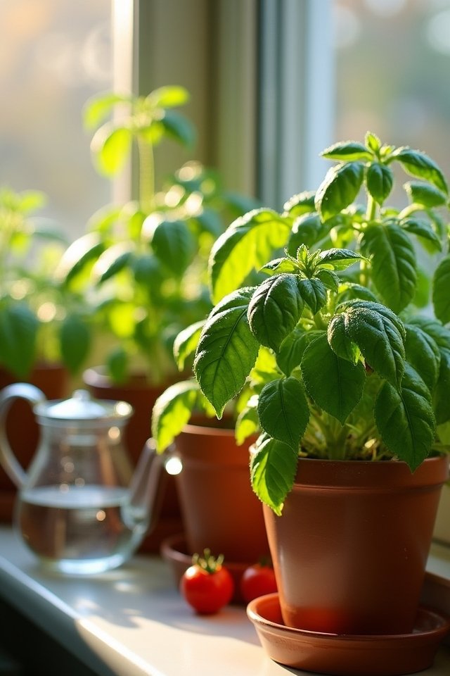 properly water indoor vegetables