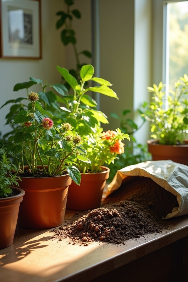 quality potting mix benefits