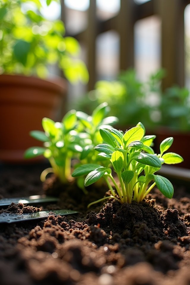 quality soil for herbs