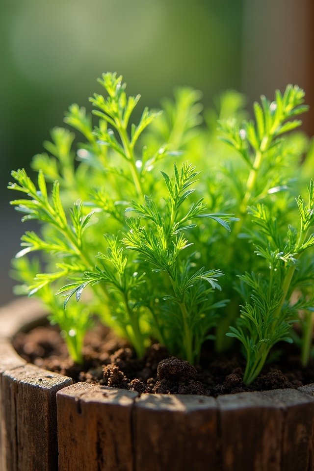 quick growing flavorful herb