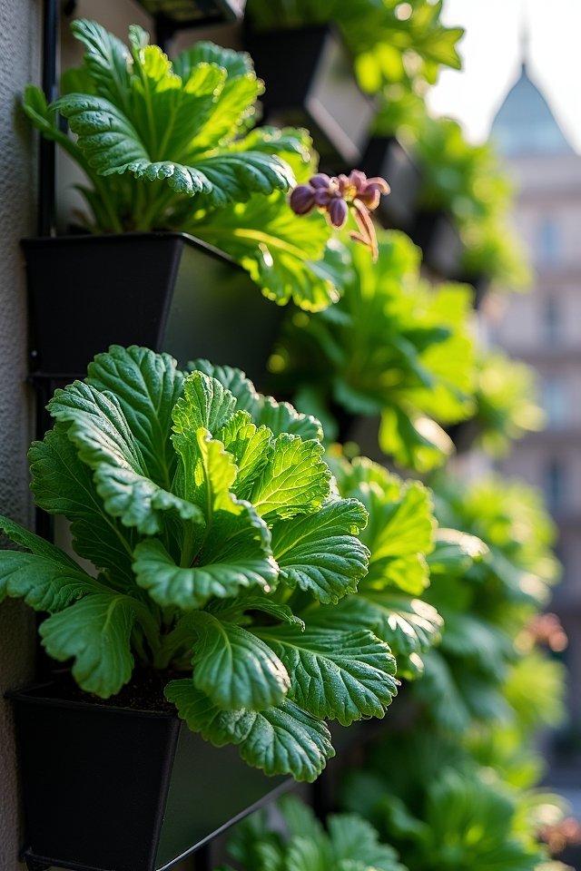quick harvesting leafy greens
