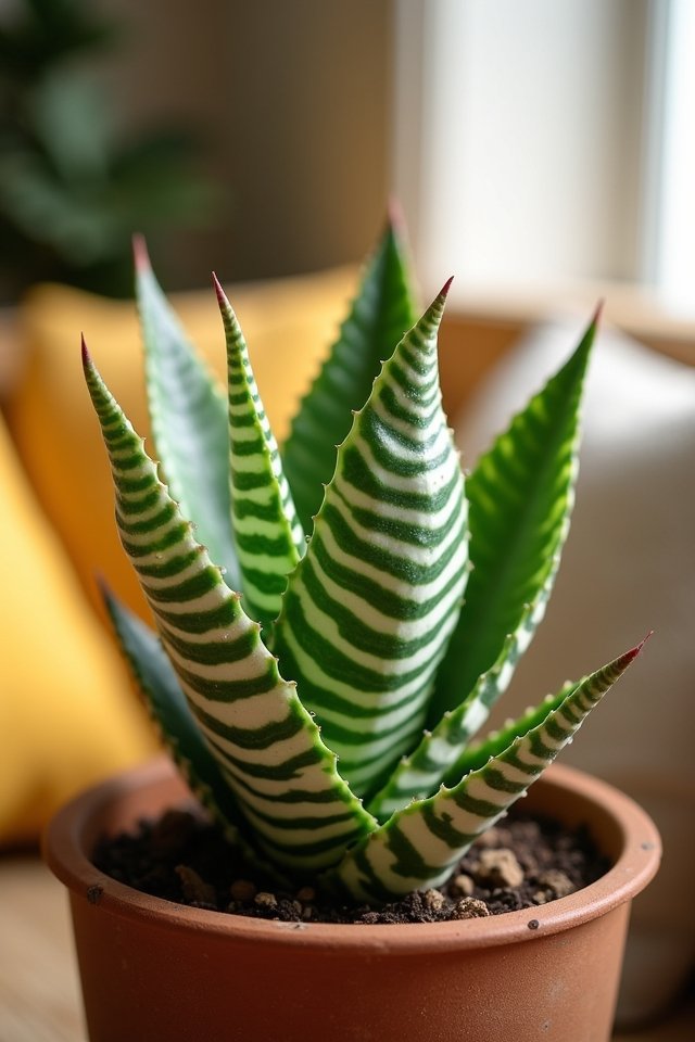 quirky low maintenance striped beauty