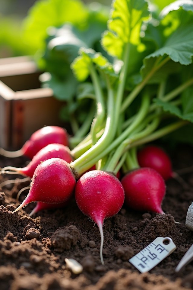 radishes quick colorful garden delight