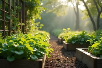 raised beds for low sunlight