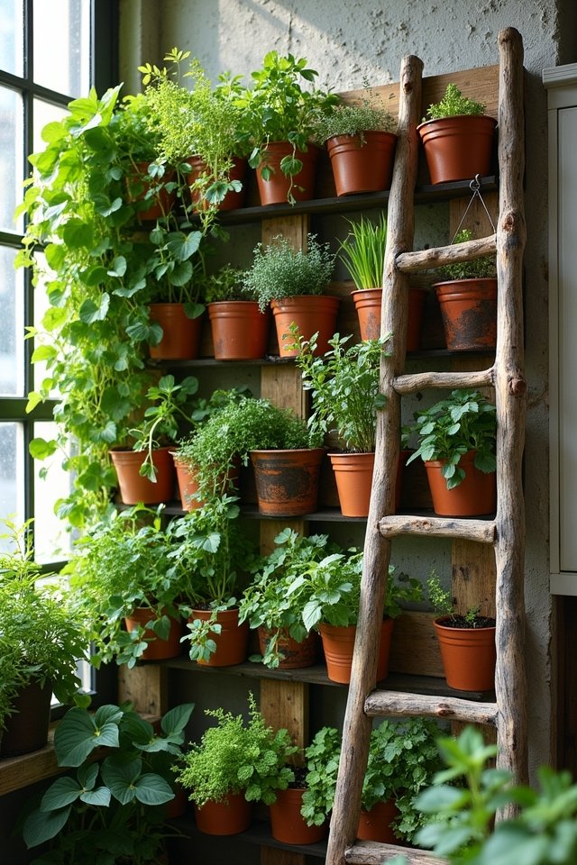 recycled vertical garden project