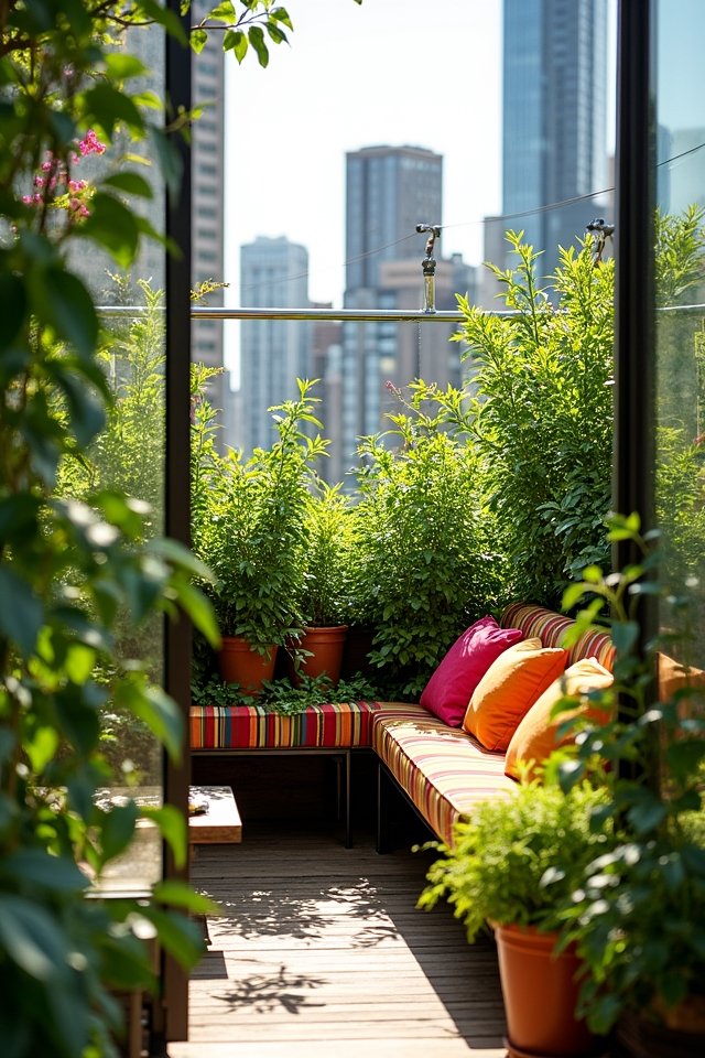 reflective surfaces enhance sunlight