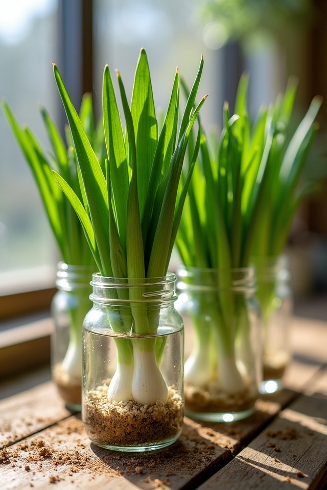 regrow green onions easily