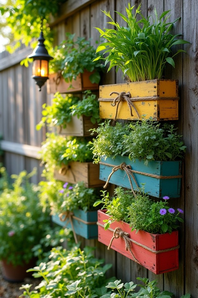 repurposed materials for gardening