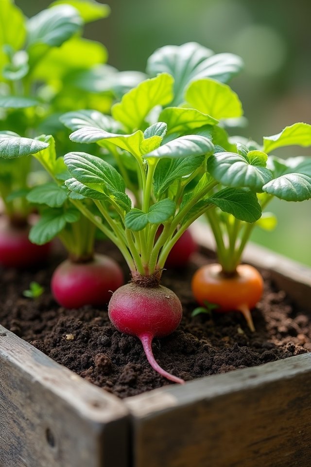 root vegetables for small spaces