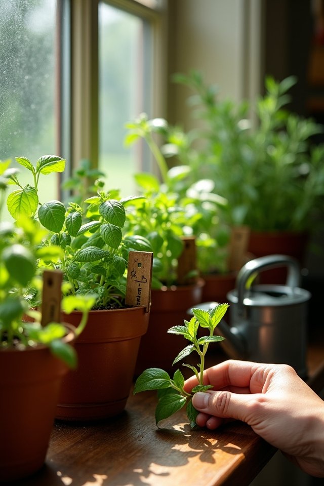 seasonal care for herbs