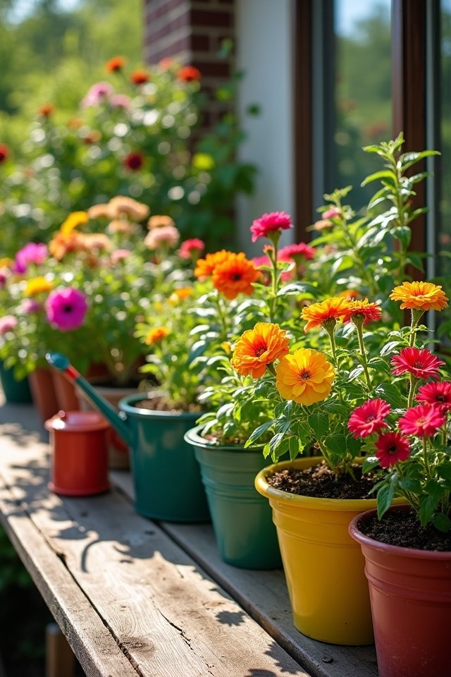 seasonal container garden creativity