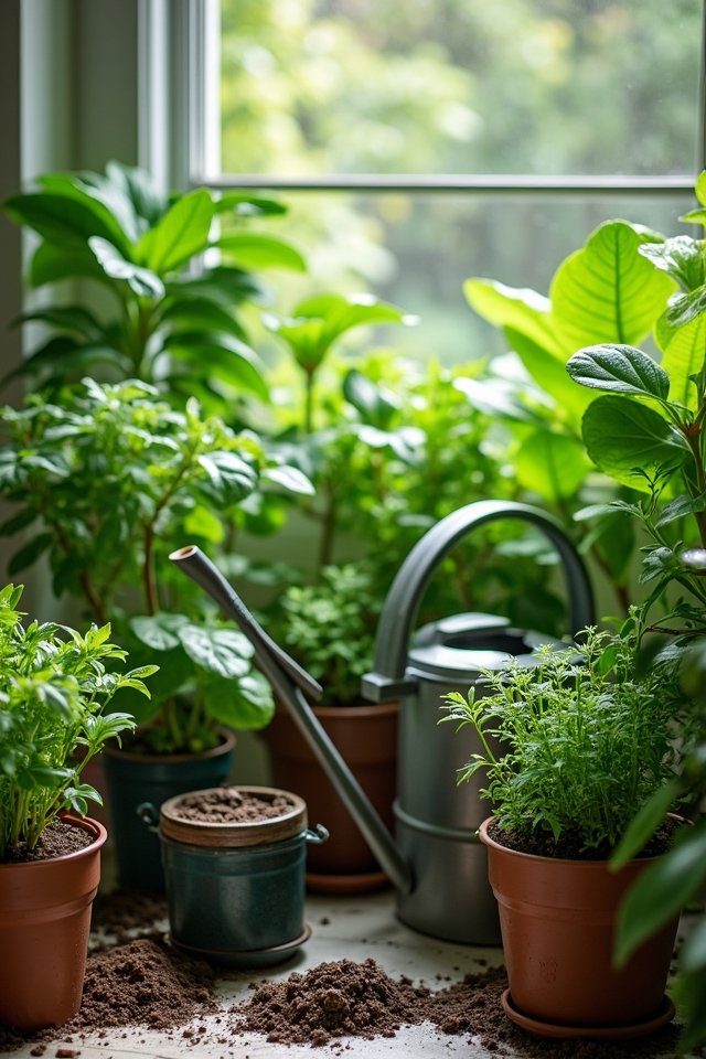 seasonal indoor plant care