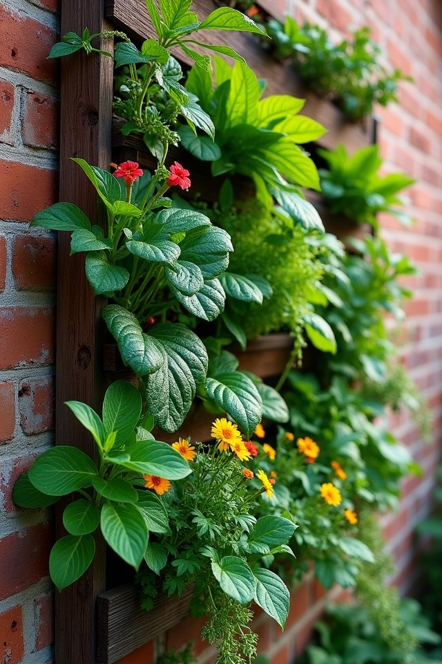 select diverse vertical plants