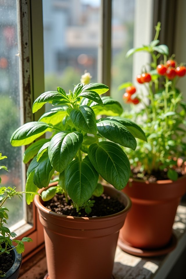 selecting vibrant container plants