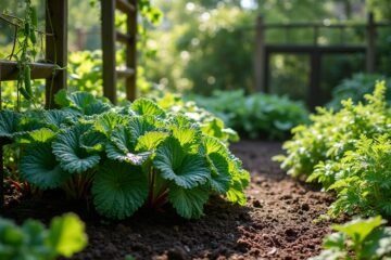 shaded edible plant gardening