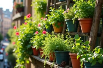 small balcony vertical gardening