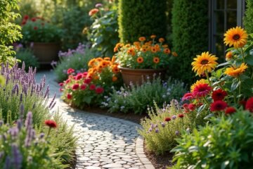 small garden flower designs