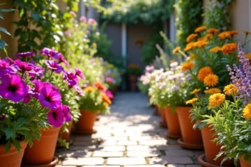 small patio flowering plants