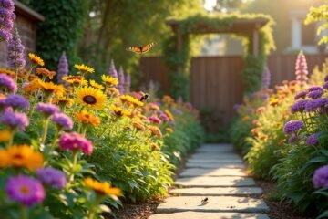 small space pollinator paradise