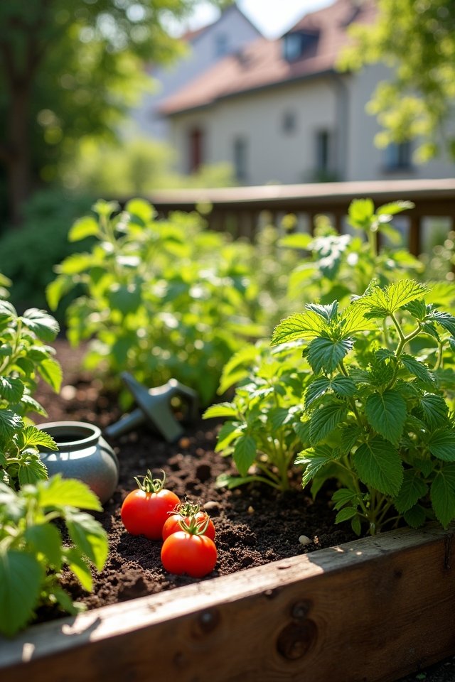space efficient gardening plants