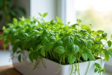 space efficient herb cultivation