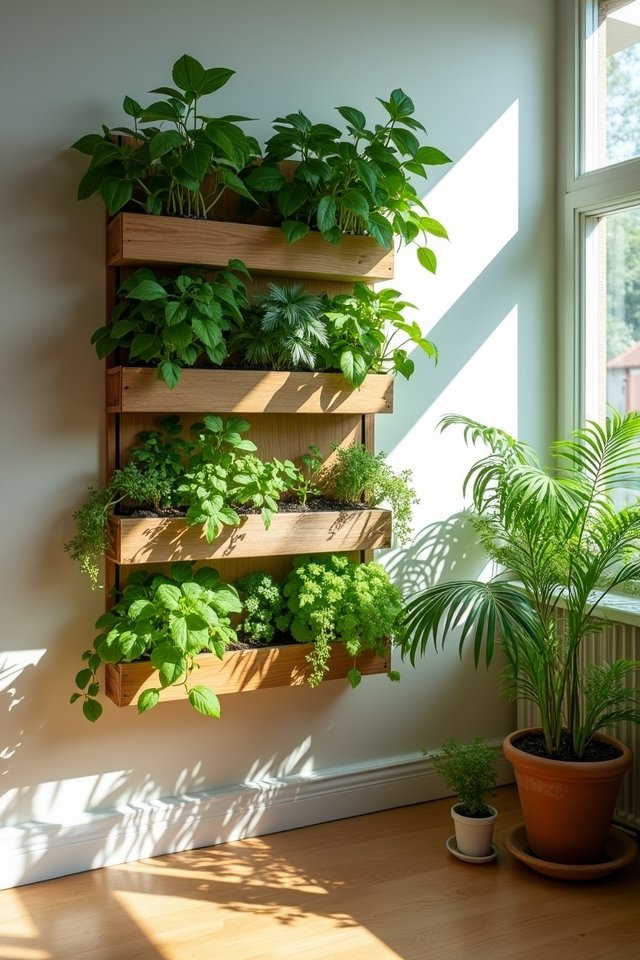 space efficient indoor gardening options