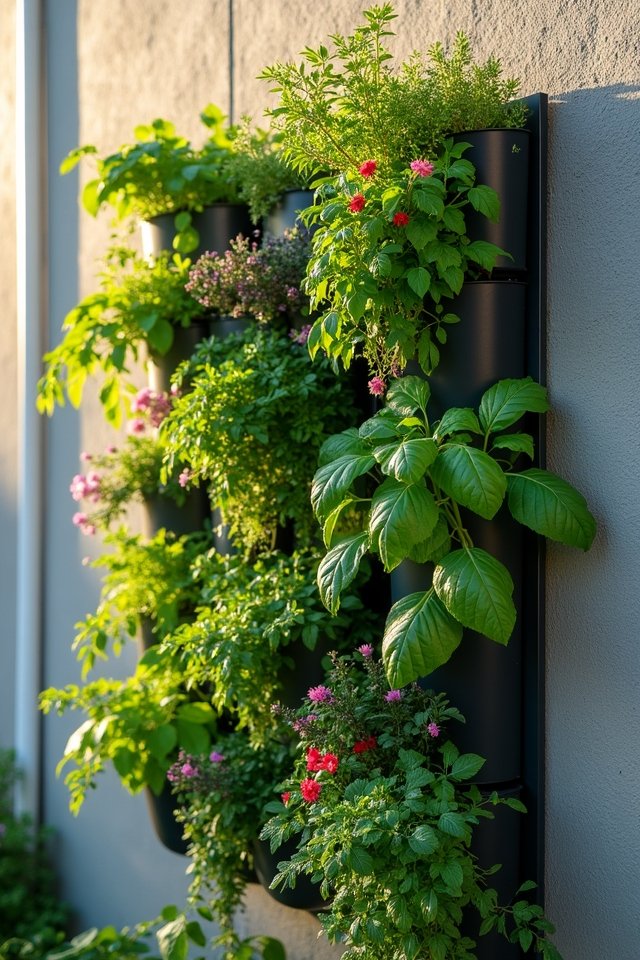 space efficient vertical gardening solutions