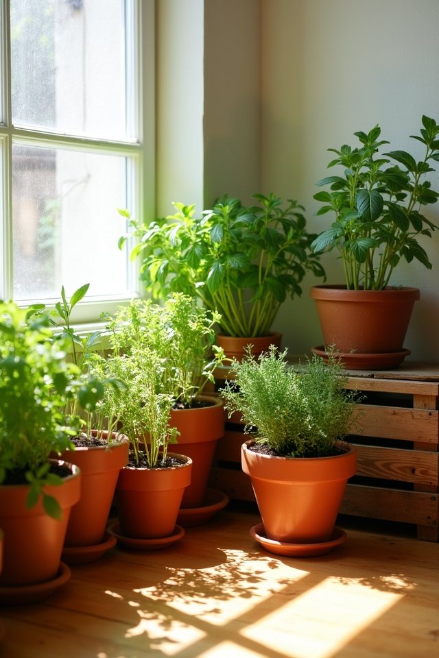 stylish containers for gardening