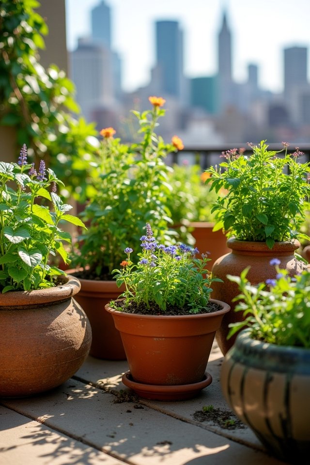 stylish containers for plants