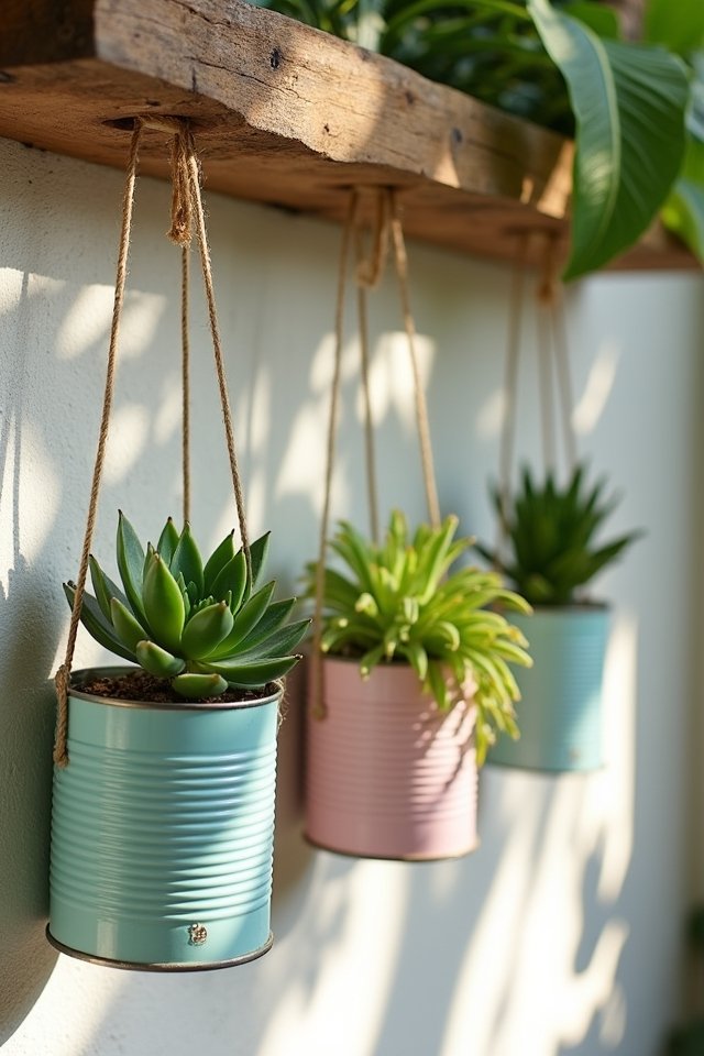 stylish diy hanging planters