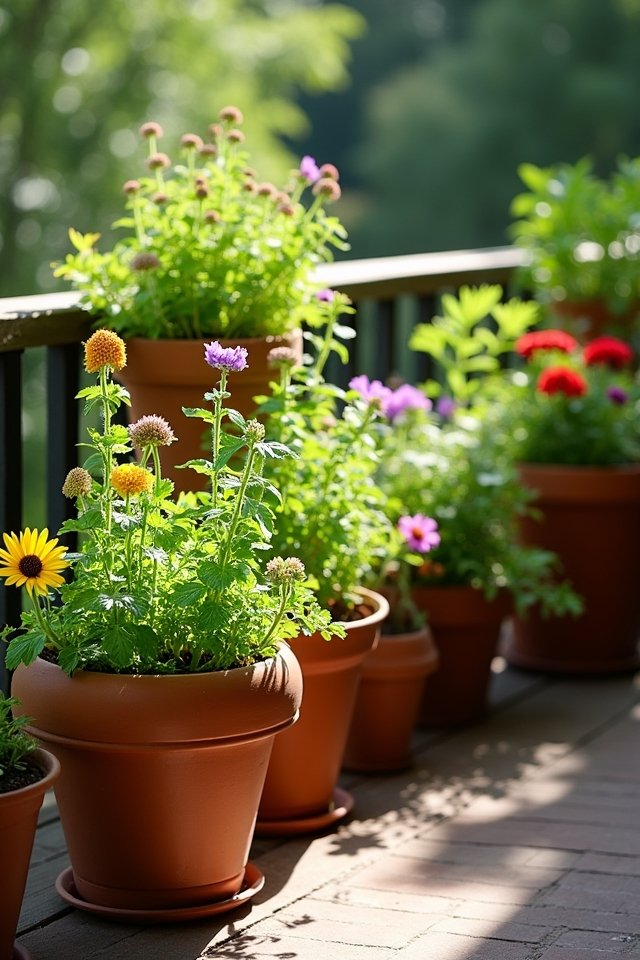 stylish functional plant containers