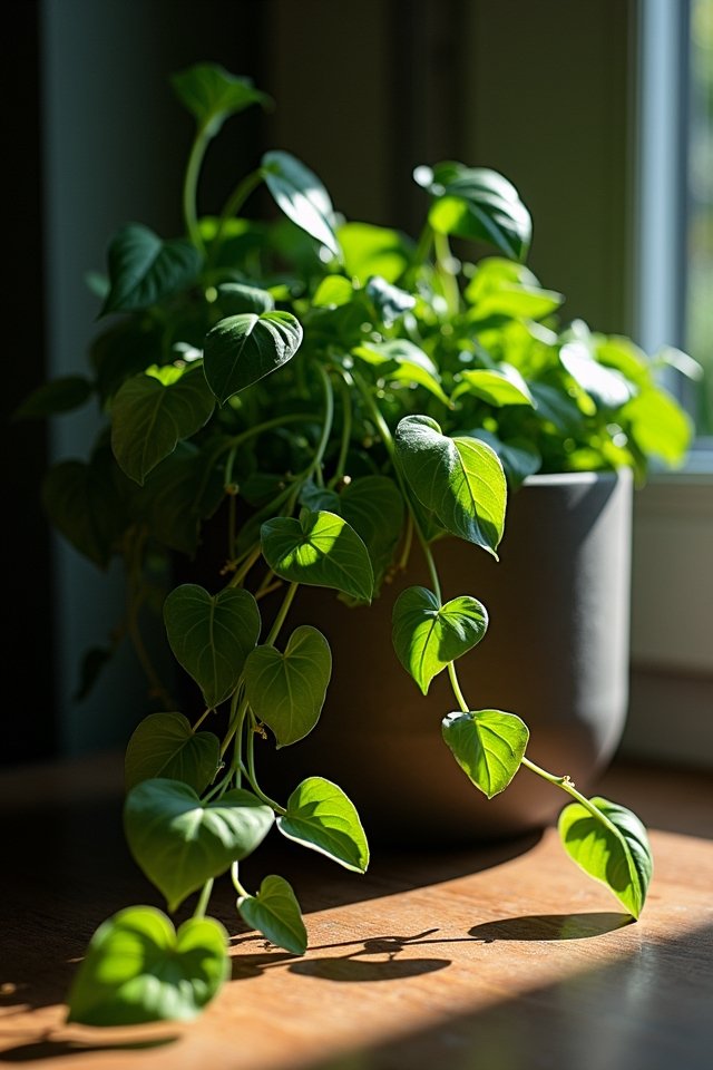 stylish low light trailing plant