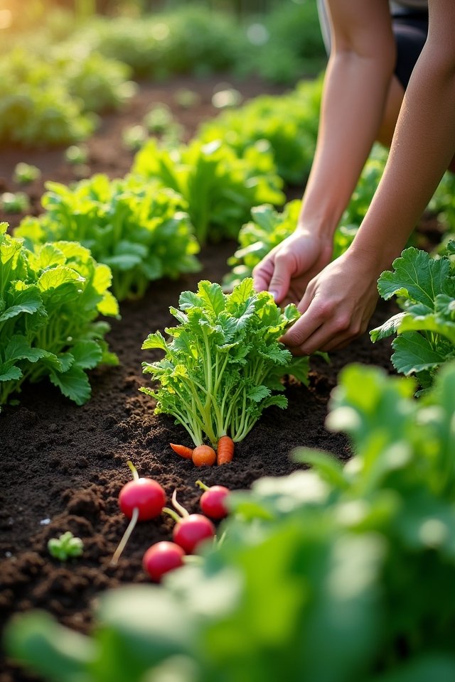 succession planting for continuous harvest