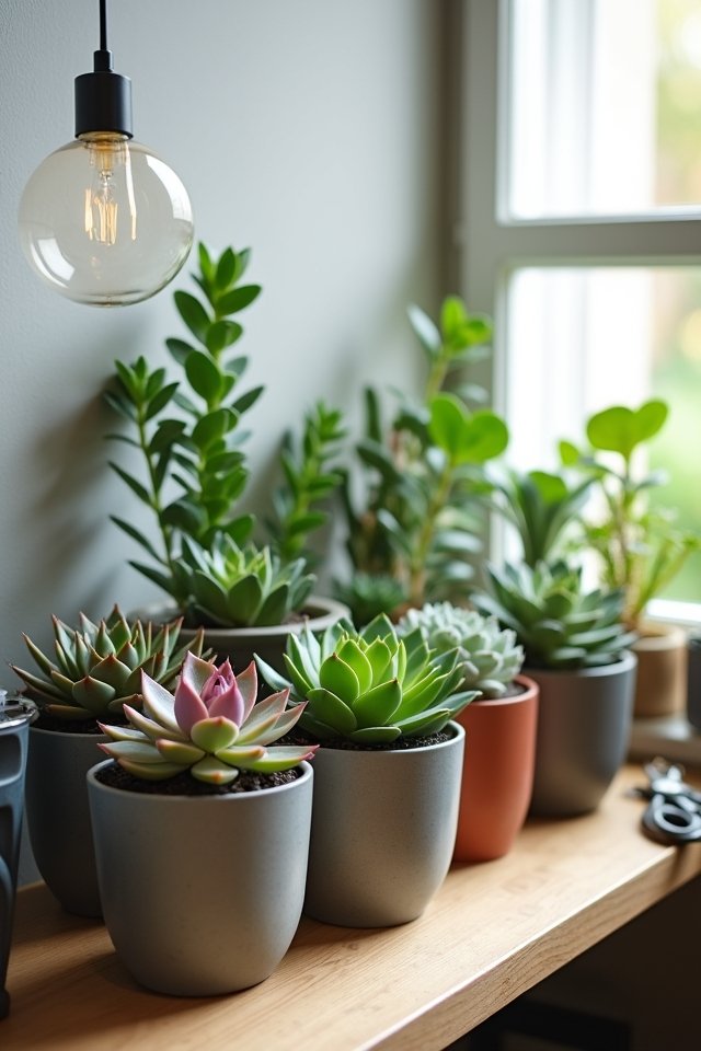 succulent care for busy schedules