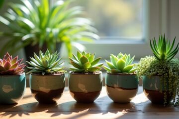 succulents for apartment gardens