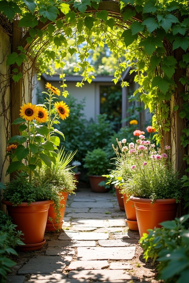 sunlit garden design tips