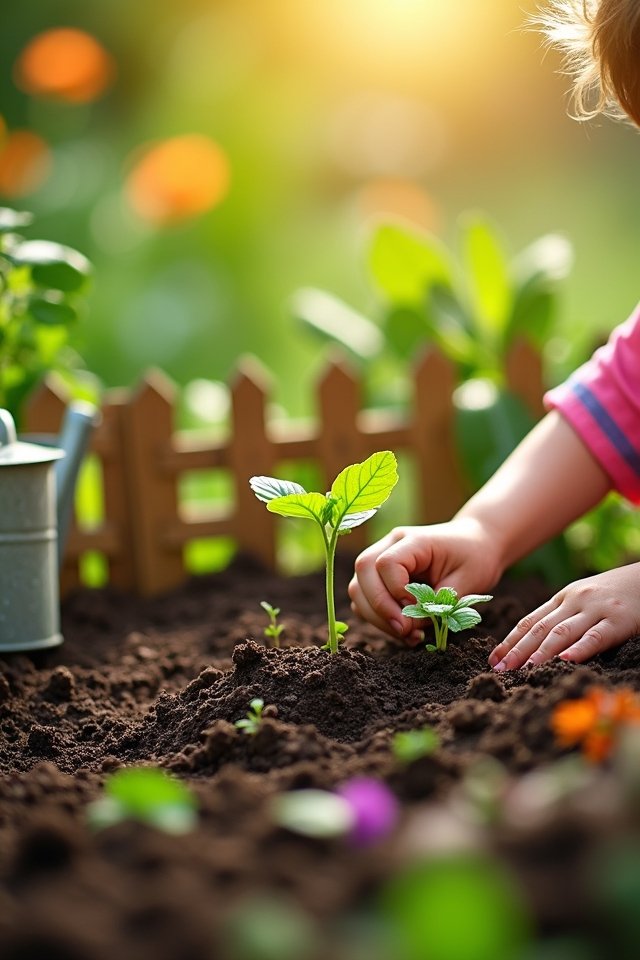 teamwork in tiny gardens