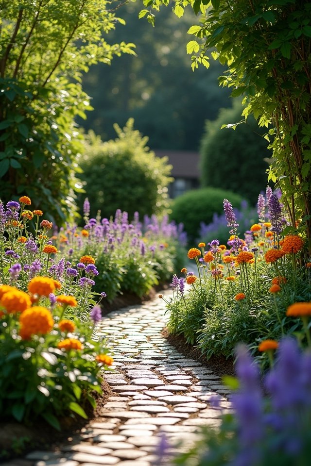 themed flower borders creativity