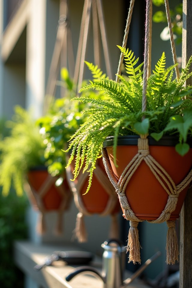 thriving hanging planter care