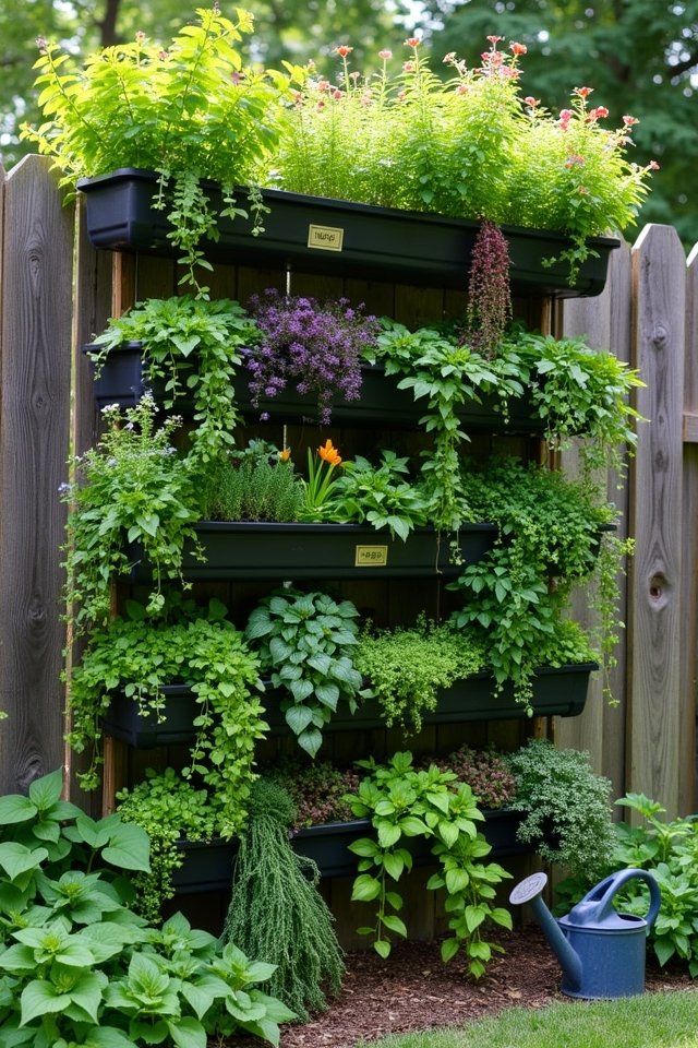 thriving plants for vertical gardens