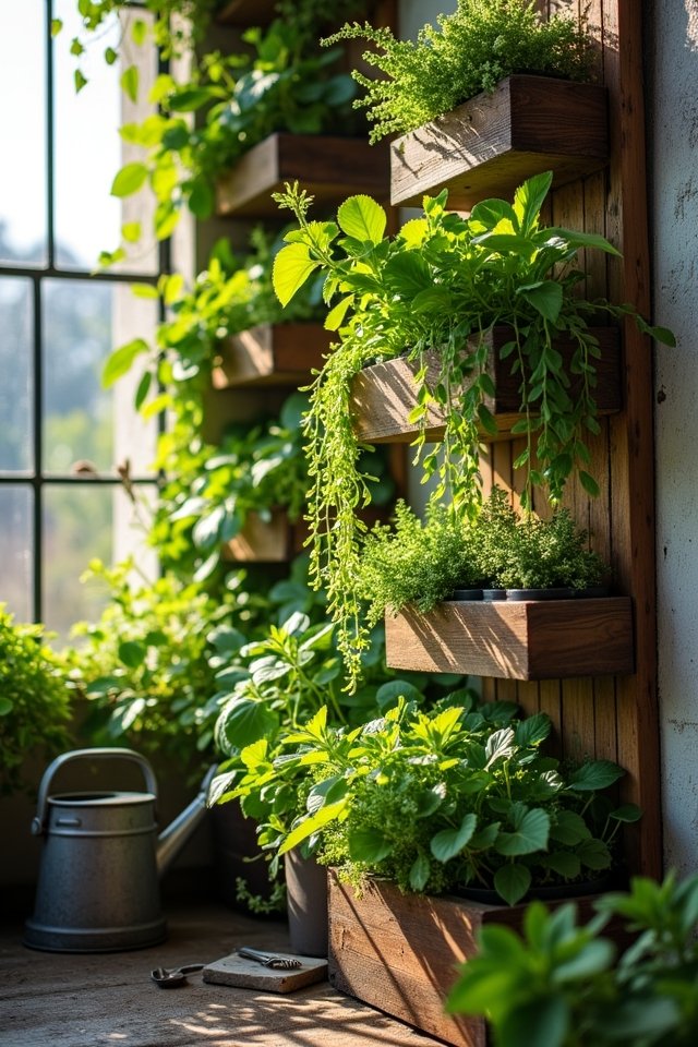 thriving vertical garden maintenance