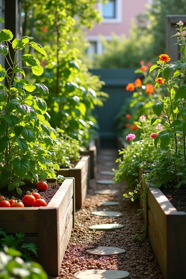 tiered raised garden beds