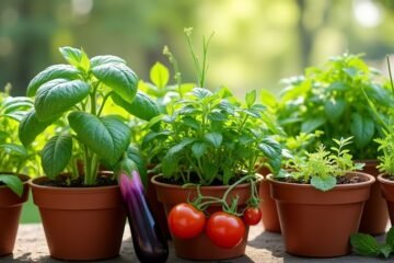 top edible container plants