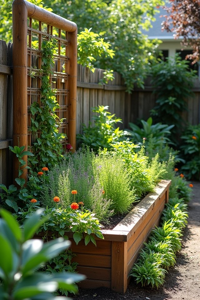 transform corners into gardens