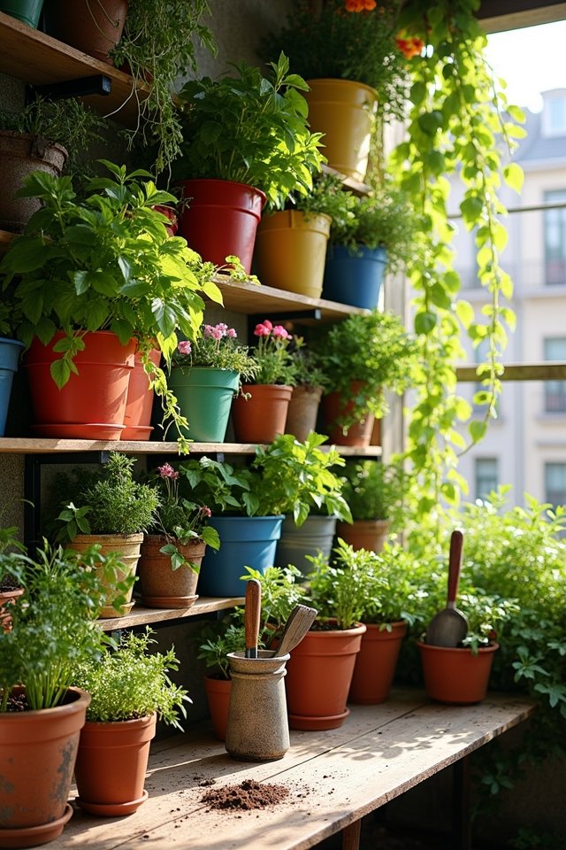 transform spaces with container gardening