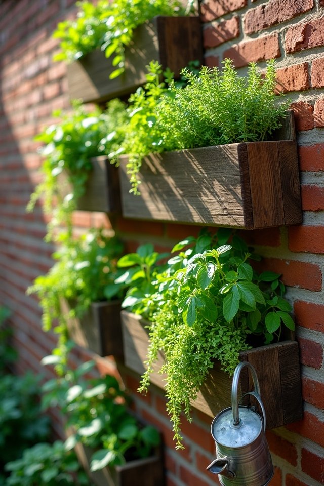 transform walls into gardens