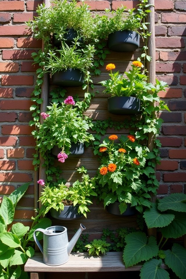 transform walls into greenery